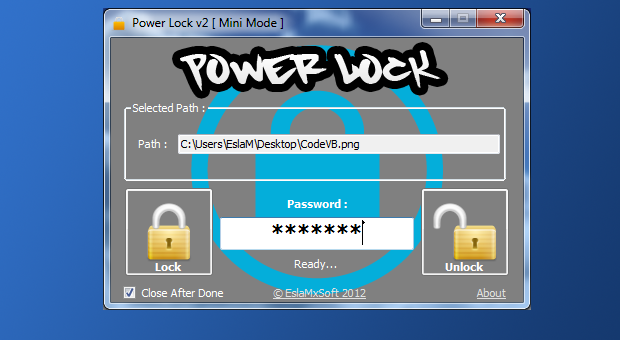 Power Lock Mini Mode
